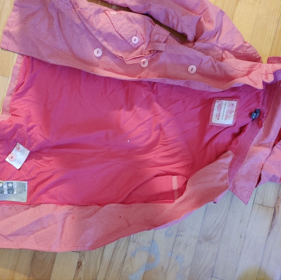 Girl pink coat 9-10 years cotton with reflective - Picture 3 of 6